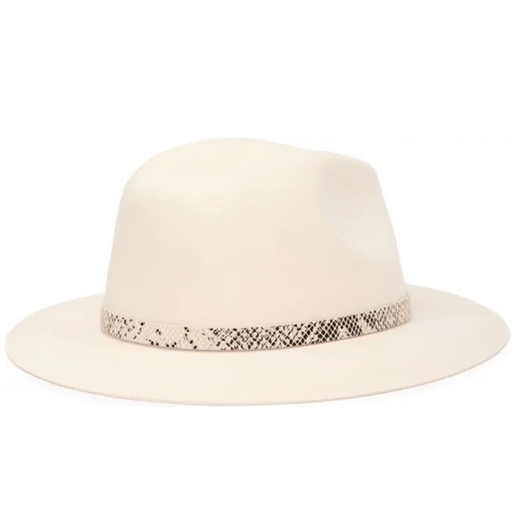 FELT Fedora With Snake Embossed Leather Headband
PHENIX